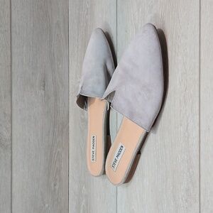 Steve Madden Women Ally Leather The Pointed Toe flats shoes sz 9M